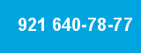 921 640-78-77 921 640-78-77